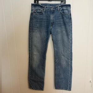 Polo by Ralph Lauren, distressed jeans, size 35W X‎ 32L